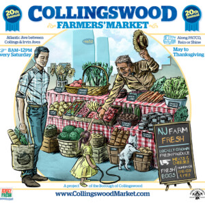 Collingswood Farmers <br> Market Illustration loderdesign_collingswood_famersmarket
